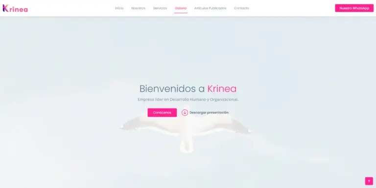 Sitio web para Krinea (1 de 5)