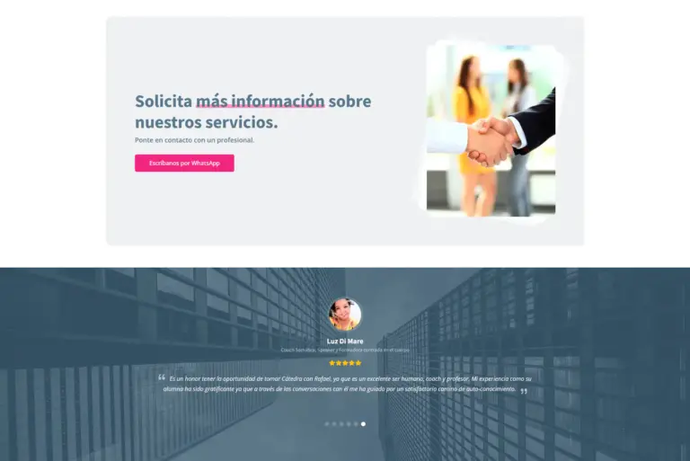 Sitio web para Krinea (4 de 5)